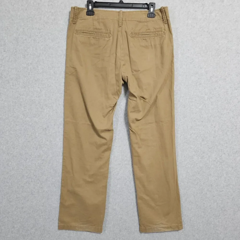 Mens Old Navy Khaki Pant Bundle 32x32 Casual Cotton Straight Bottoms - Picture 3 of 16